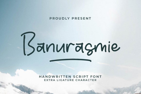 Banurasmie: The Script Handwritten Font for Modern Campaigns