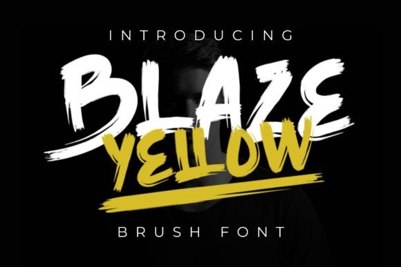 Blaze Yellow Font Review: A Modern Script for Branding