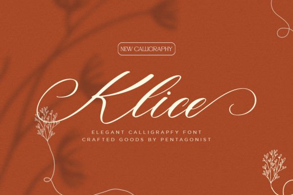 Creating Elegant Products with the Klice Script Font