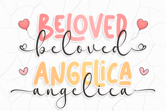 Designing Romance with the Beloved Angelica Typeface