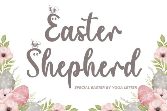 Designing with Easter Shepherd: A Charming Script Typeface