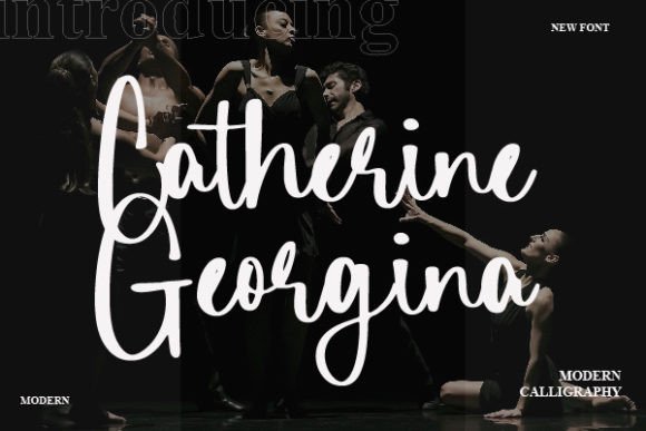 Elevate Your Brand with the Catherine Georgina Typeface