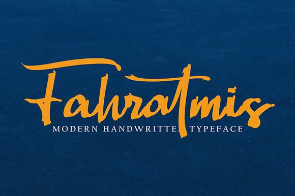 Fahratmis: A Stylish Script Font for Digital Branding