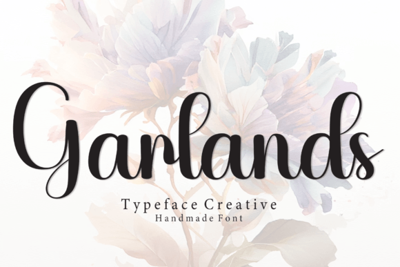 Garlands Font: The Script Handwritten Choice for Elegant Branding