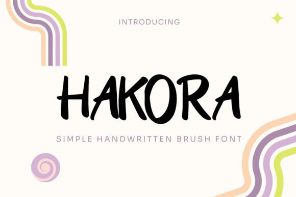 Hakora: The Elegant Script Typeface for Digital Branding