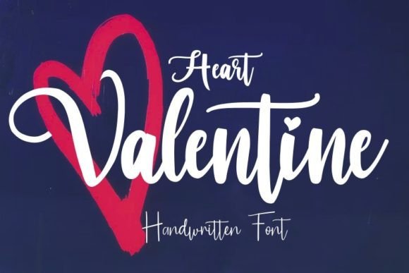 Heart Valentine Font Review for Social Campaigns