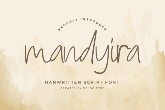 Mandyira: The Luxury Script Font for High-End Campaigns