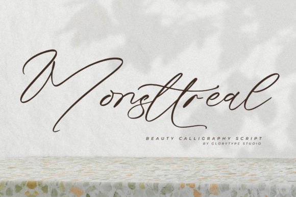 Monsttreal: The Elegant Script Font for Handmade Brands