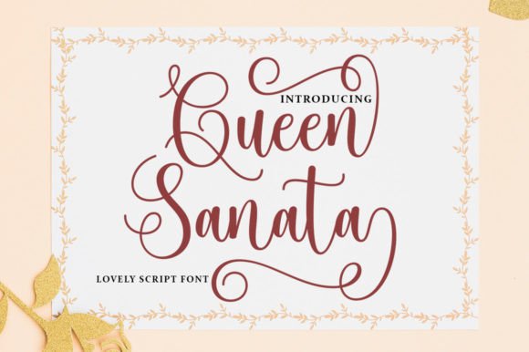Queen Sanata: The Elegant Typeface for Premium Branding