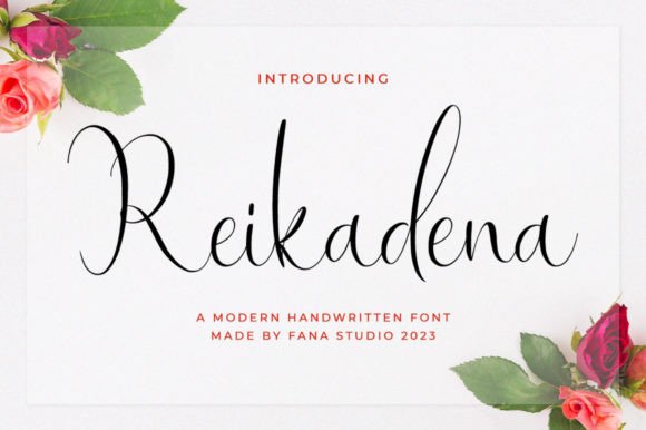 Reikadena Script: The Modern Handwritten Font for Campaigns