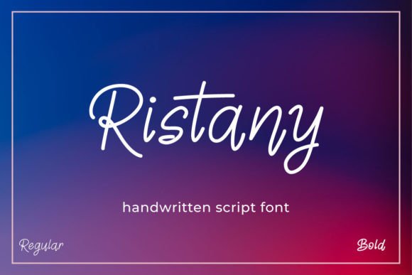 Ristany Script Font for High-Impact Campaign Design
