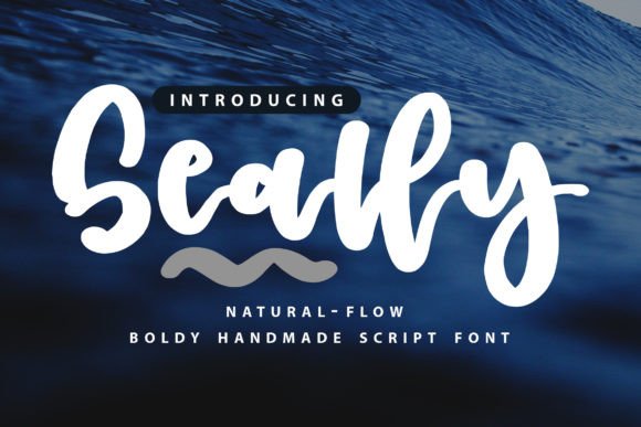 Seally Font: The Bold Script for Handmade Brands