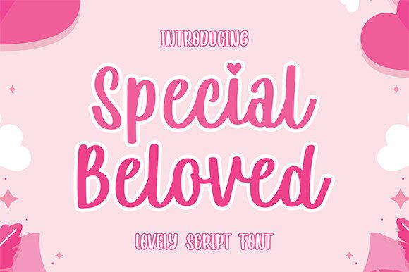 Special Beloved: A Handwritten Font for Makers