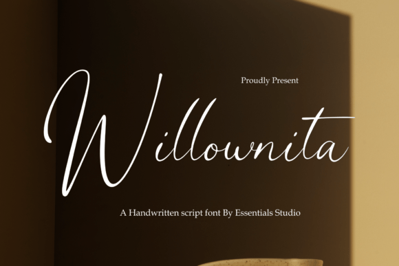Willonita: A Modern Script Font for Editorial Design